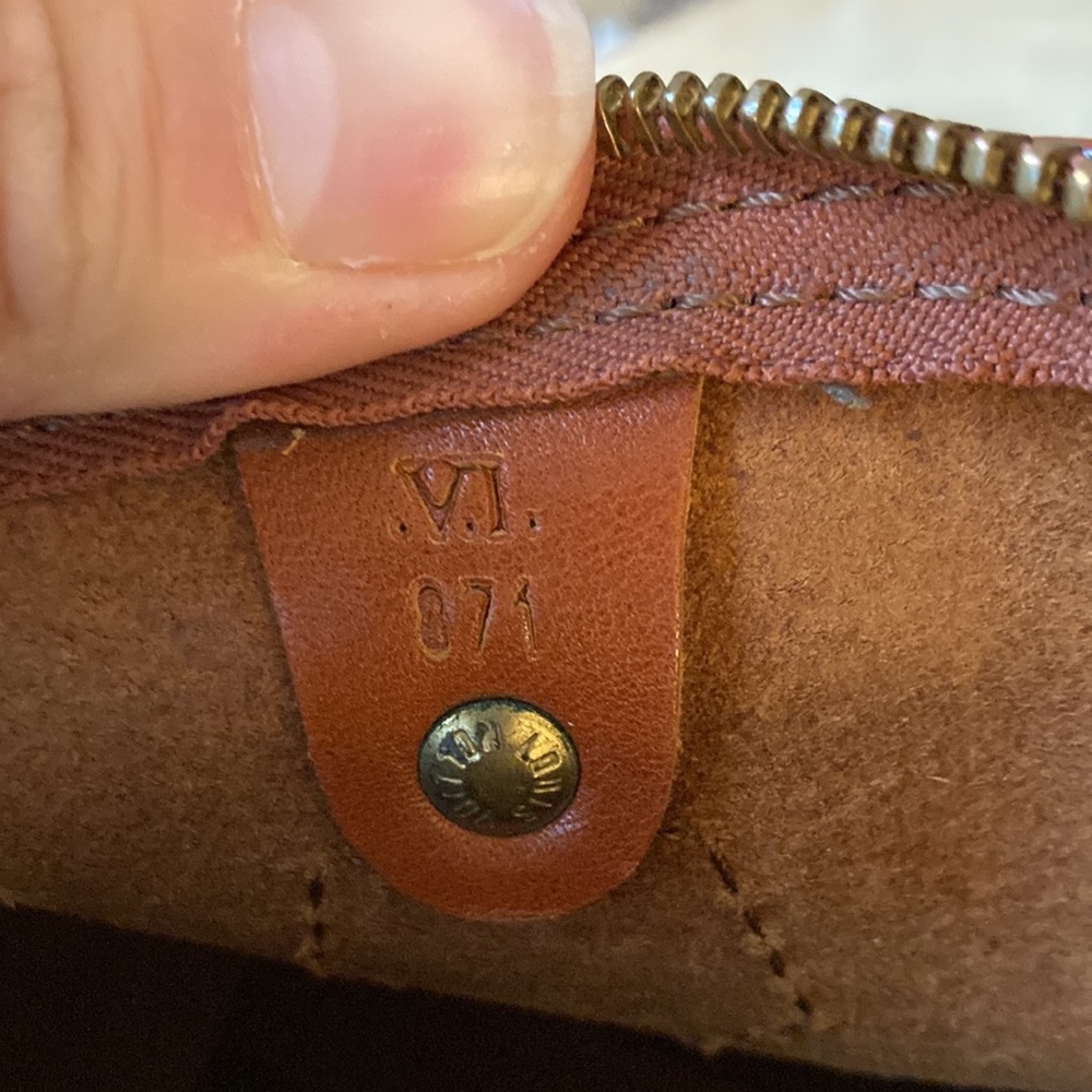 🚫SOLD🚫Louis Vuitton Vintage Epi Speedy 30 Brown - Picture 10 of 10
